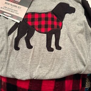 Men’s Pajama set, shirt and pants.